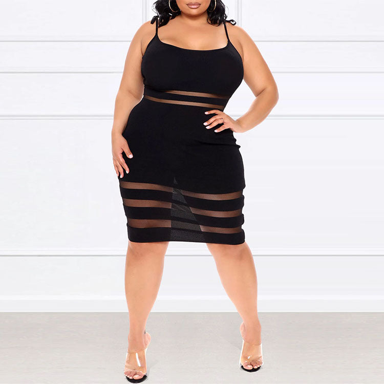 Women's Plus Size Mid Summer Dress