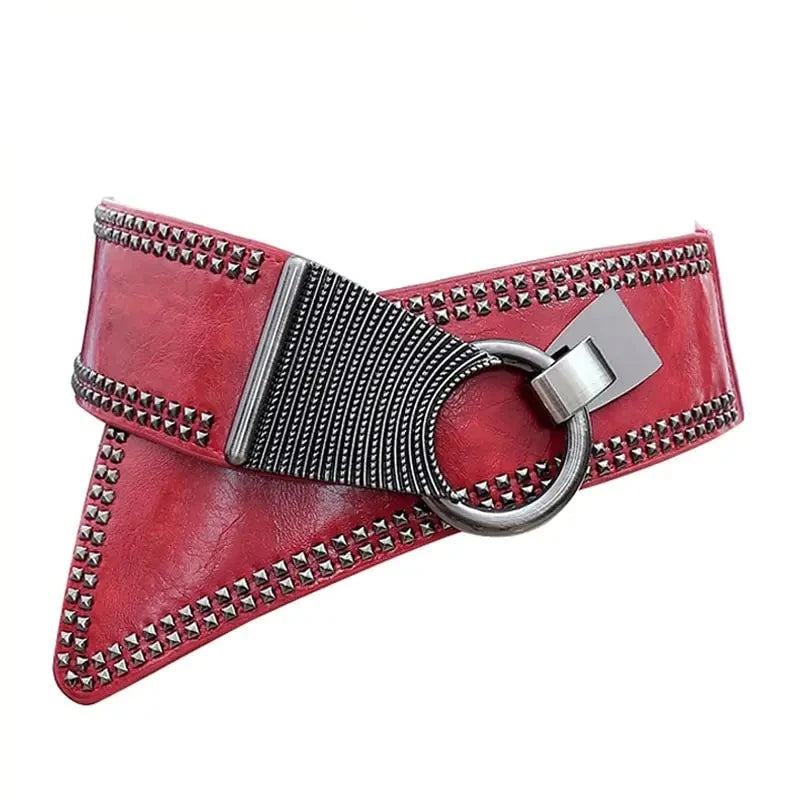 Fashion Punk Rocker Wide Belt