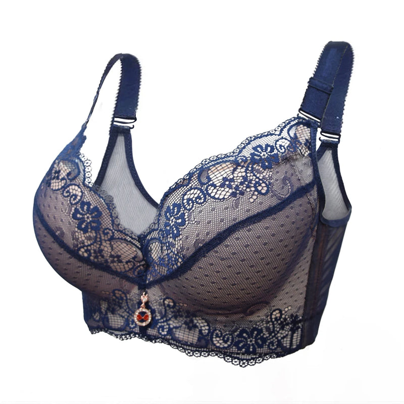 Fall Sweet Pen Lace Plus Size Bra