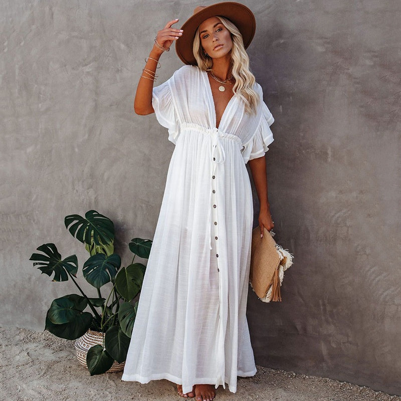 Women Casual Beachwear Elegant Dress