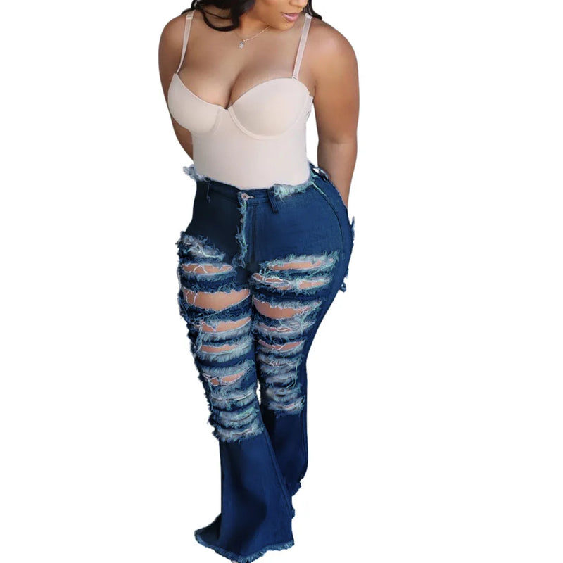 Women Plus Size Stretchy Bodycon Pants