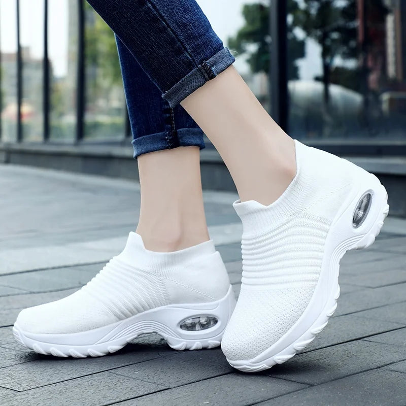 Women Walking Running Mesh Shoes