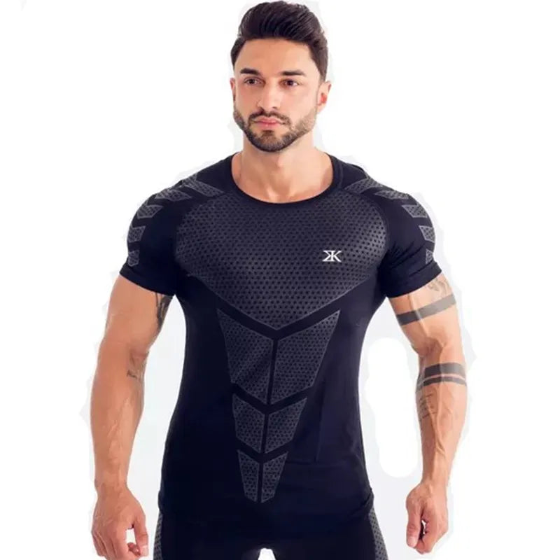 Quick Dry Men Running Sport Top