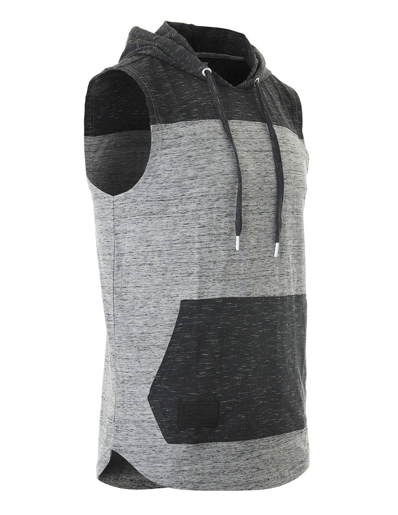 Kangaroo Pocket Workout Hooded Tank