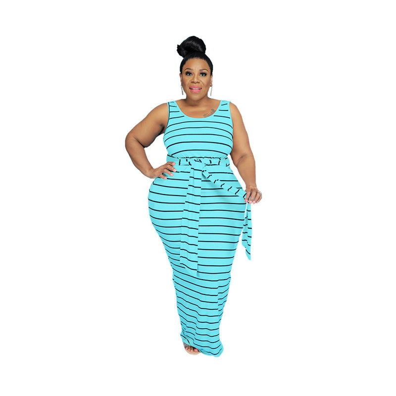 Casual Plus Size Women Clothing Sundress