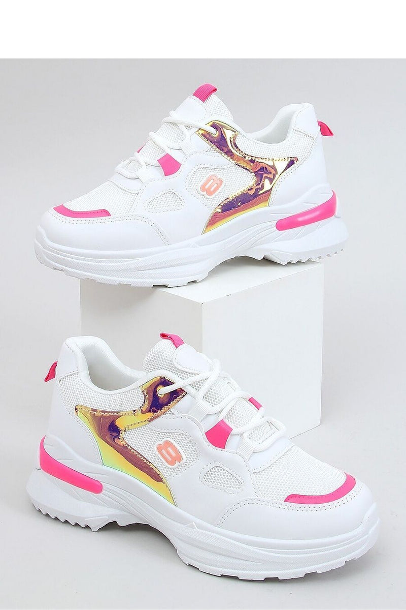 Women's sports shoes white and pink