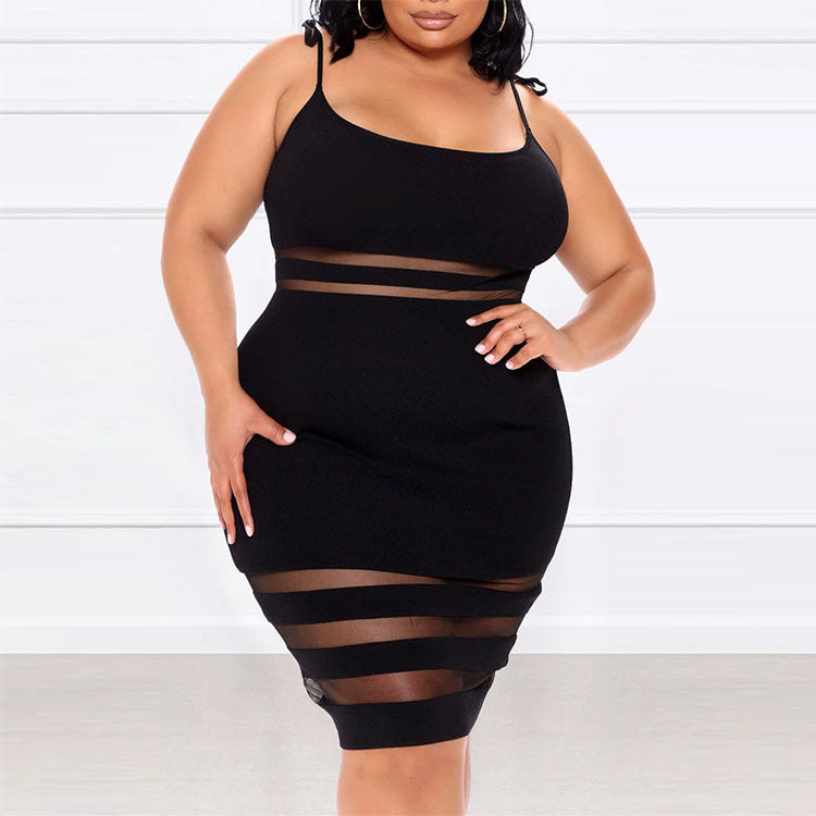 Women's Plus Size Mid Summer Dress