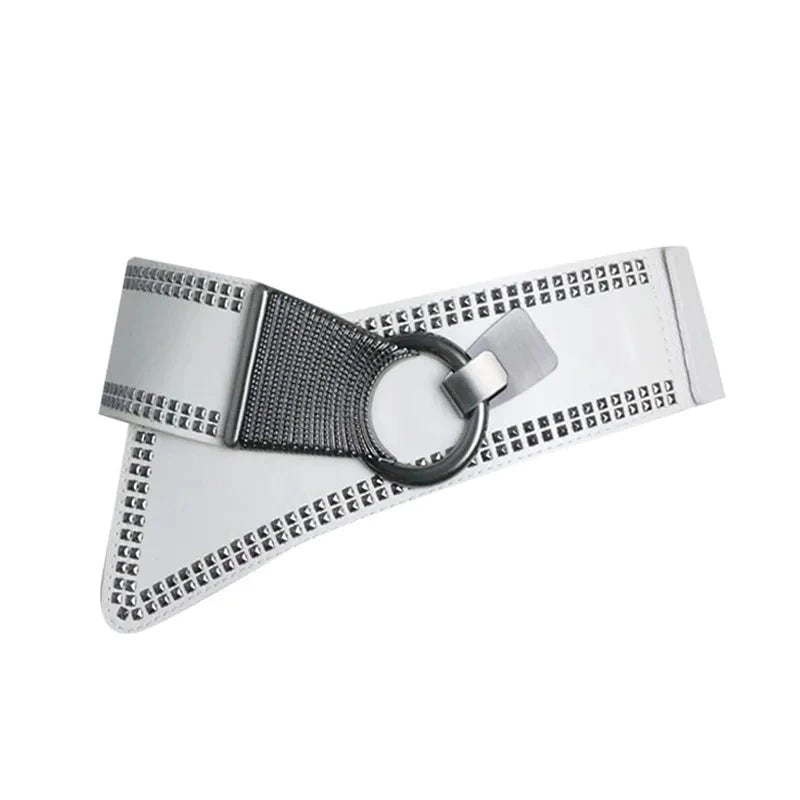 Fashion Punk Rocker Wide Belt