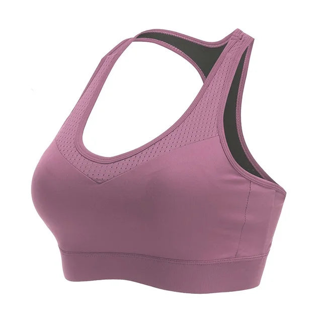 Women Yoga Push Up Sports Bra