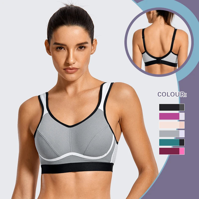 High Impact Plus Size Sports Bra