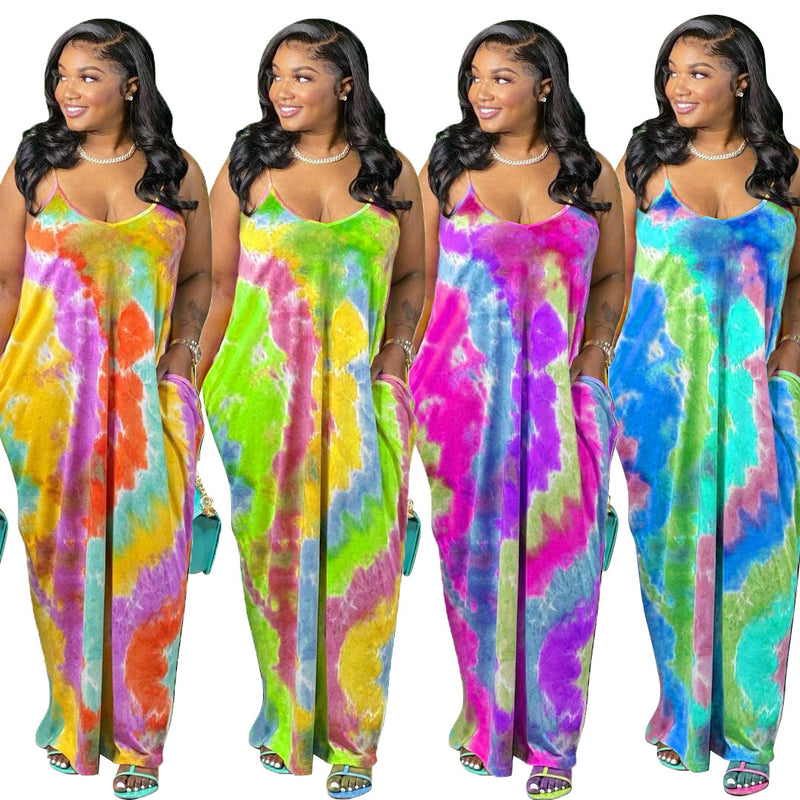 Women Print Maxi Summer Dress