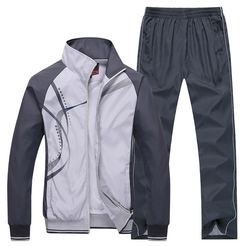 Men Sportswear Spring Autumn Tracksuit