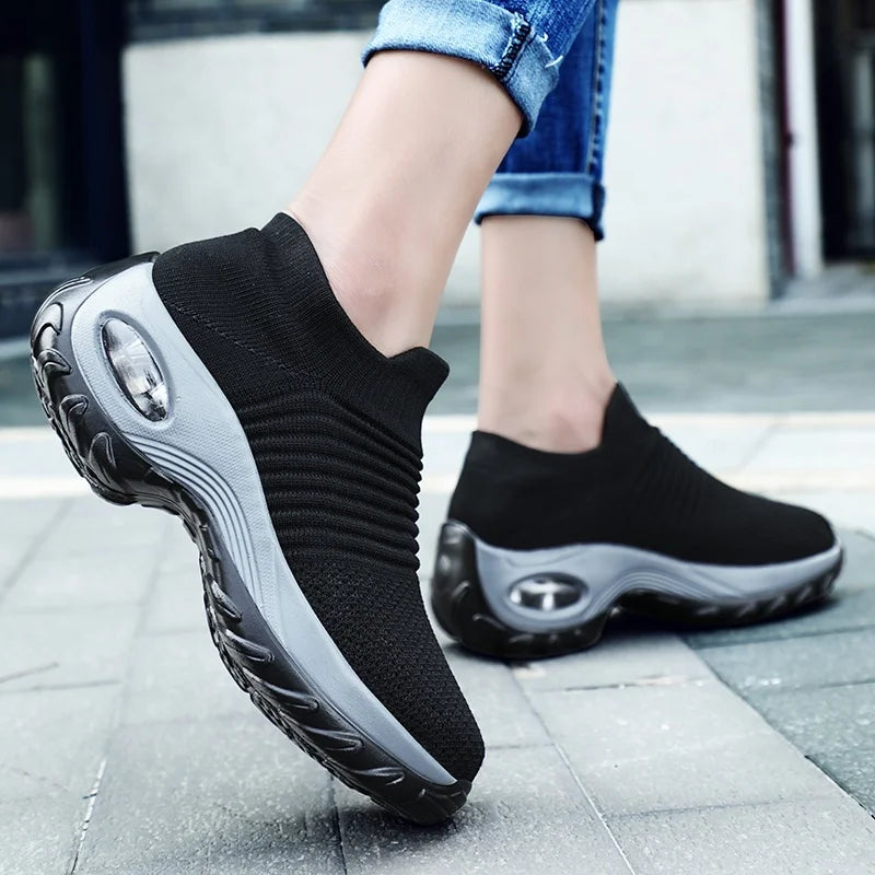 Women Walking Running Mesh Shoes