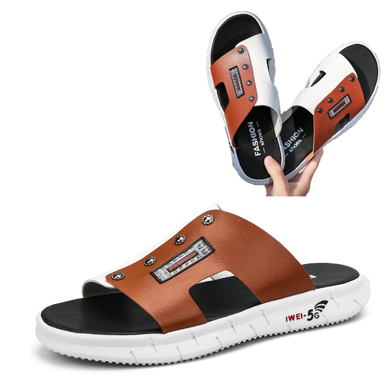 Hot Sandals Men Summer Slippers