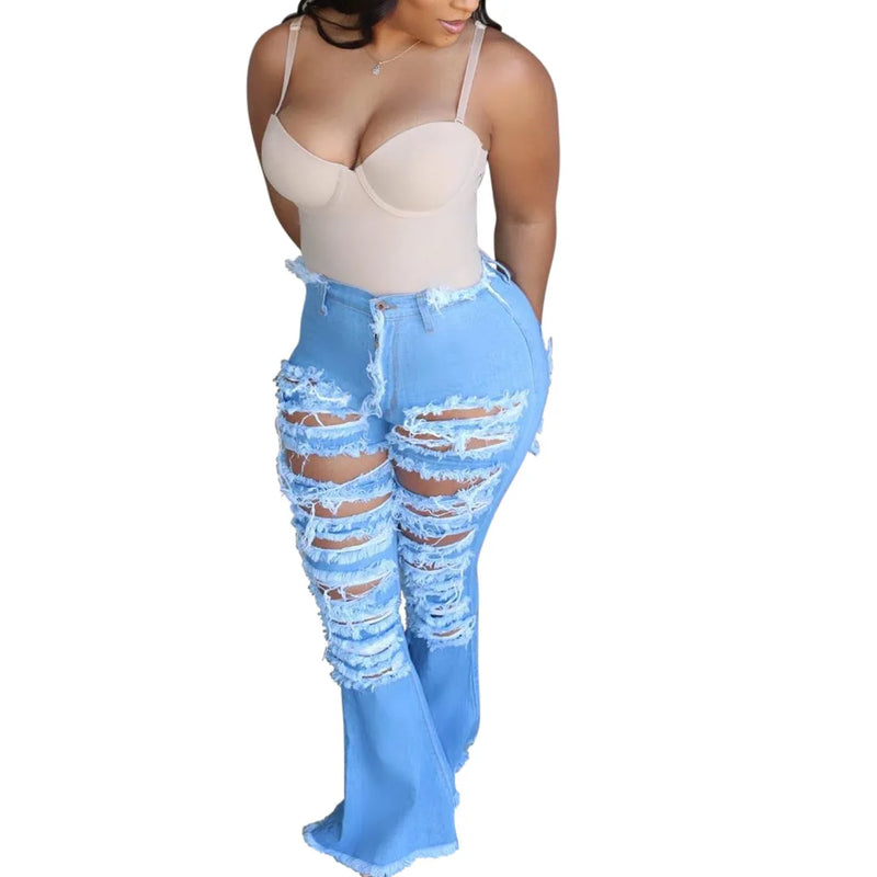 Women Plus Size Stretchy Bodycon Pants