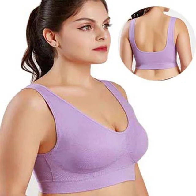 Seamless Women Underwear Padded Bra