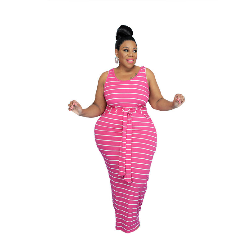 Casual Plus Size Women Clothing Sundress