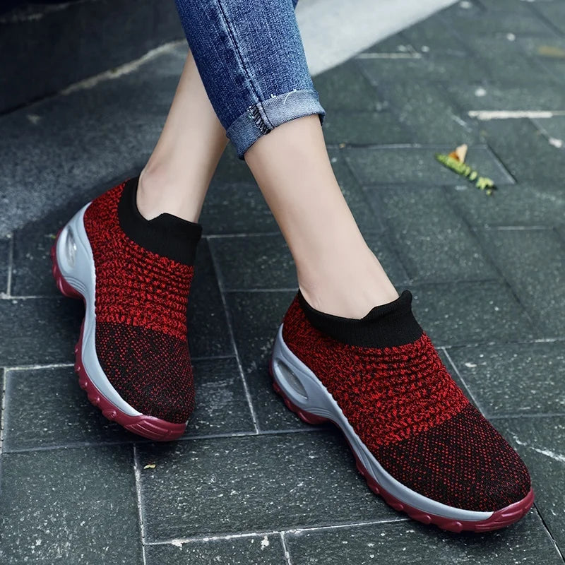 Women Walking Running Mesh Shoes