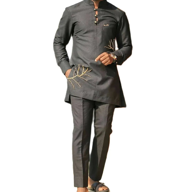 Long Sleeve Outfit African Clothes