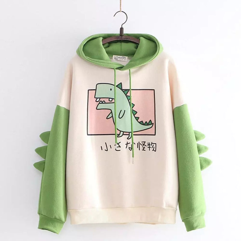 Dinosaur Oversized Cartoon Hoodies