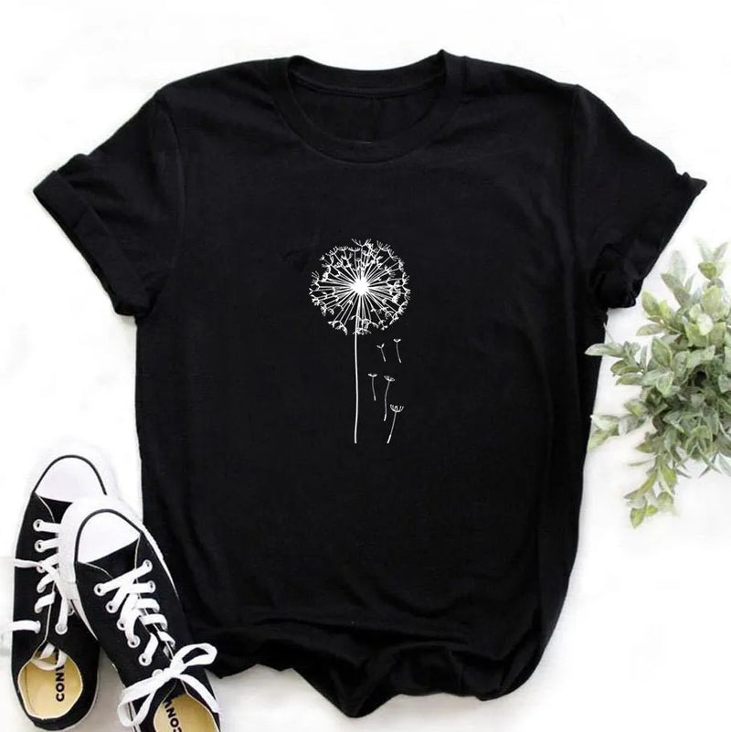 Casual Print Women T-shirt