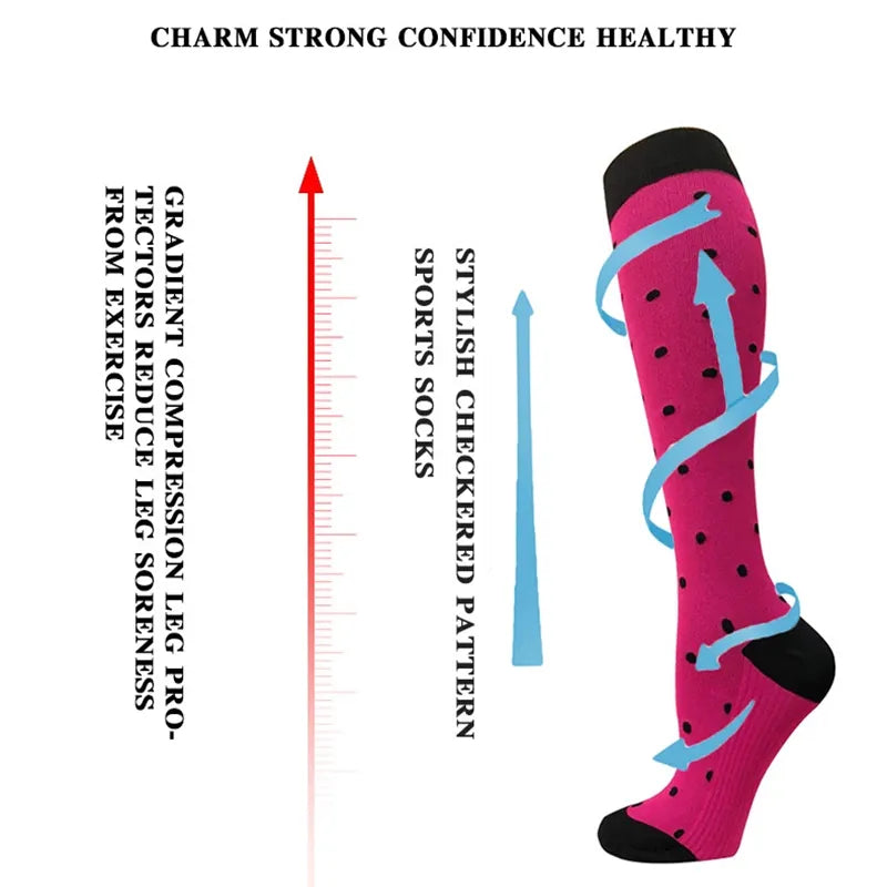 Men Women Running Hiking Sports Socks