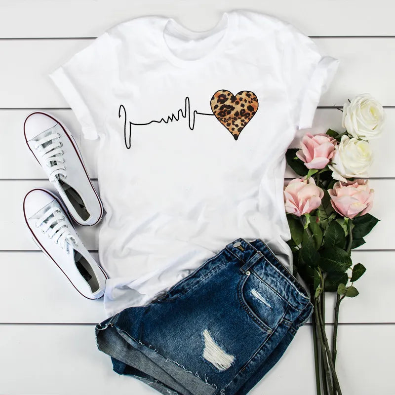 Women's Print Clothing T-Shirt