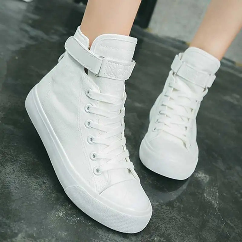 High Top Sneakers Women Vulcanize Shoes