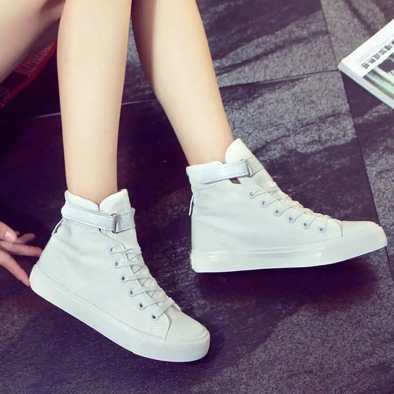 High Top Sneakers Women Vulcanize Shoes