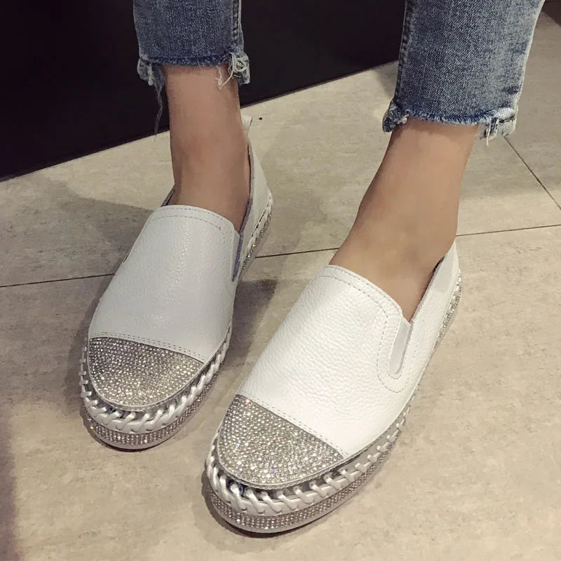 Woman Microfiber Loafers