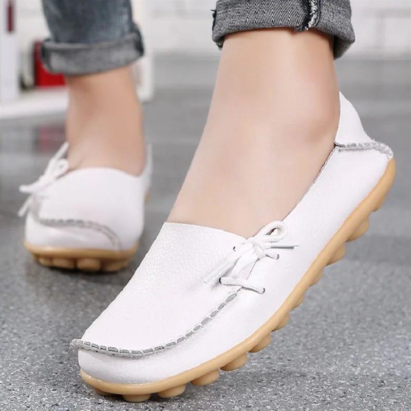 Women's Slip-on Genuine Leather Shoes