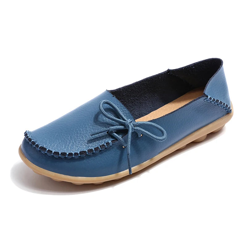 Women's Slip-on Genuine Leather Shoes