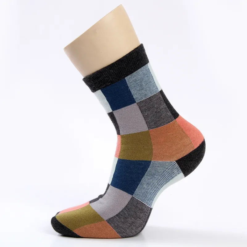5 Pairs/Lot Cotton Men's Socks