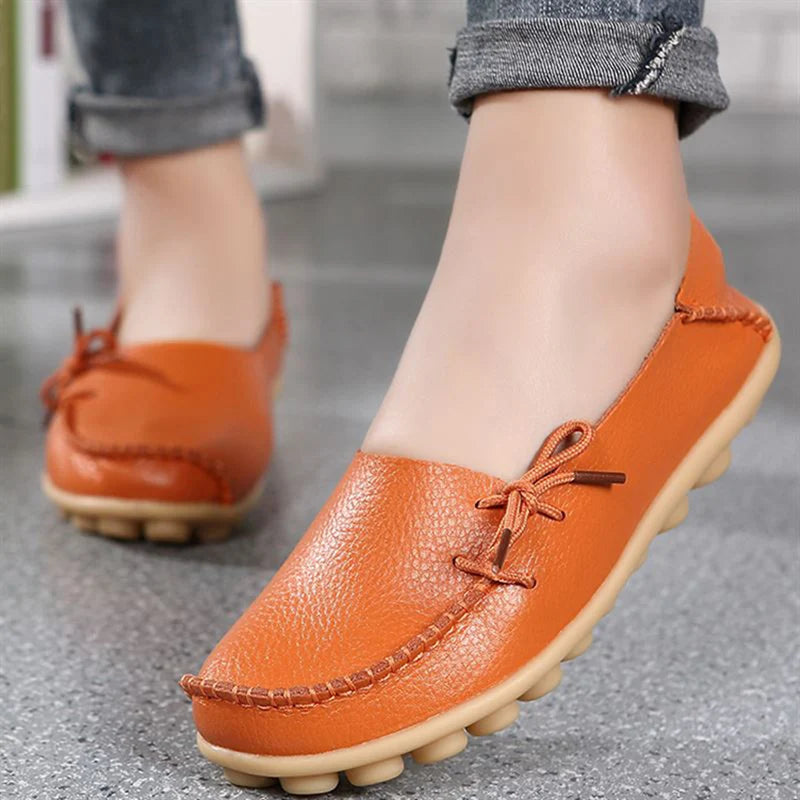 Women's Slip-on Genuine Leather Shoes