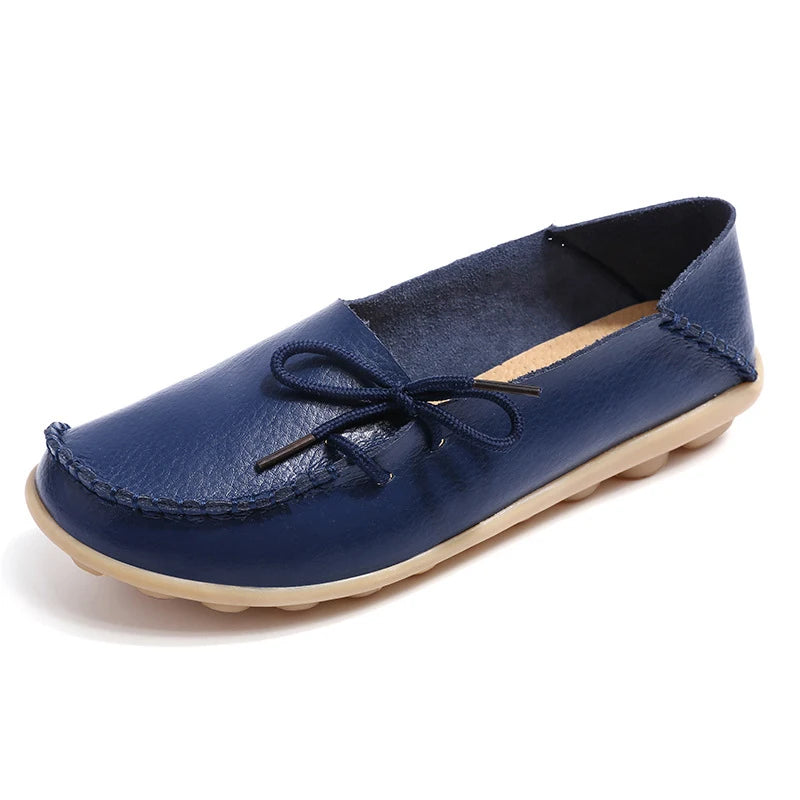 Women's Slip-on Genuine Leather Shoes