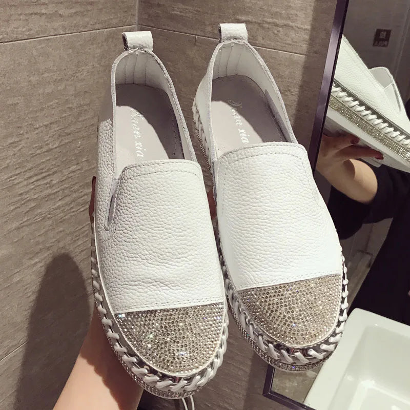 Woman Microfiber Loafers