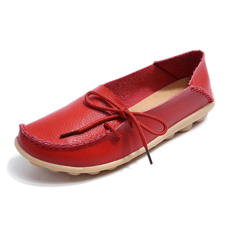 Women's Slip-on Genuine Leather Shoes