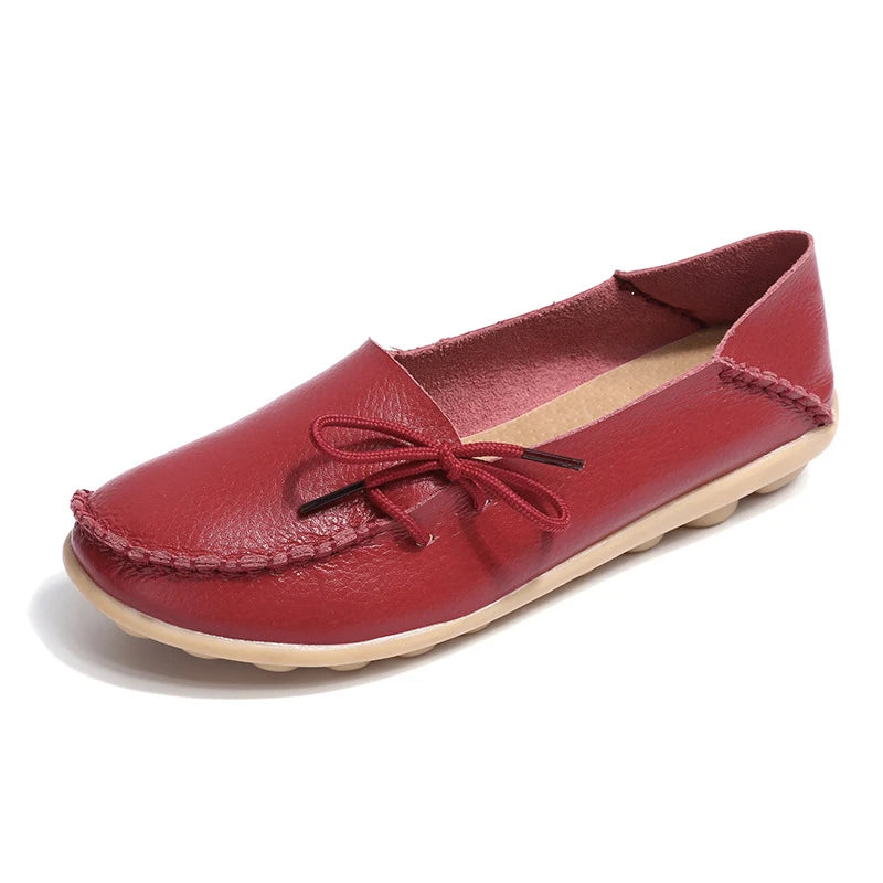 Women's Slip-on Genuine Leather Shoes