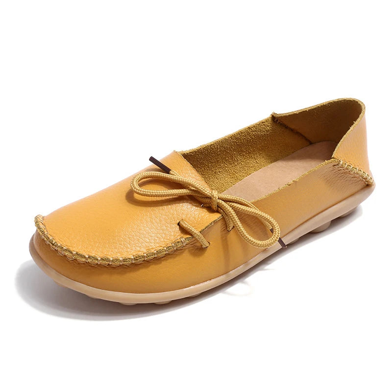 Women's Slip-on Genuine Leather Shoes