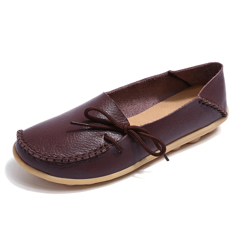 Women's Slip-on Genuine Leather Shoes