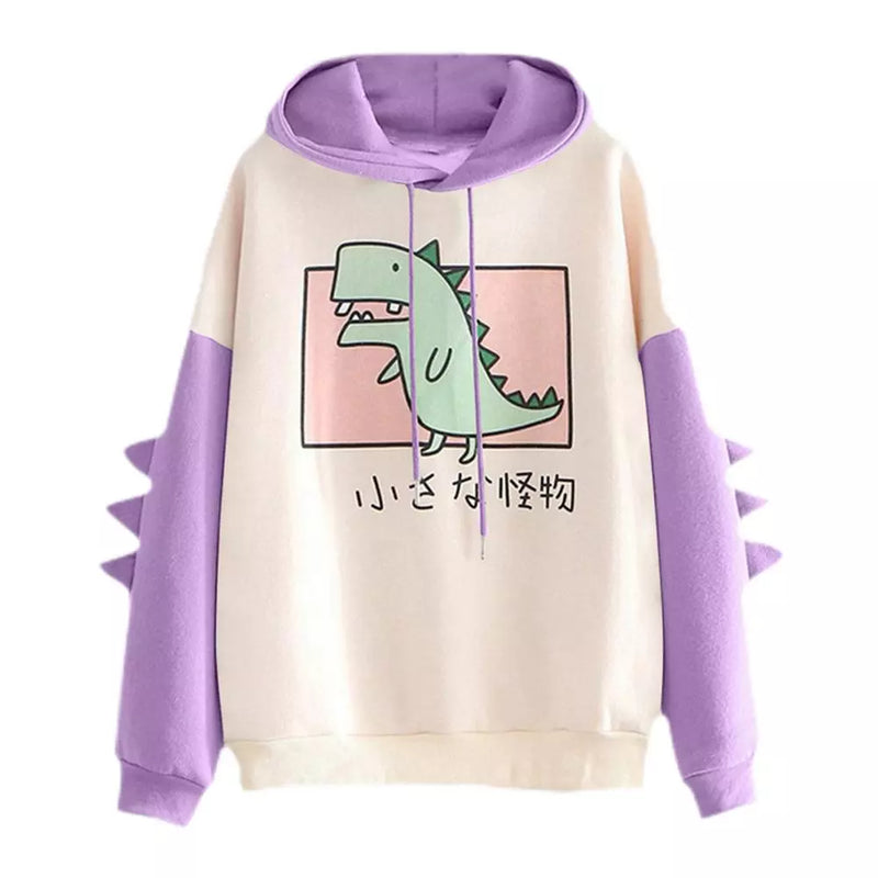 Dinosaur Oversized Cartoon Hoodies