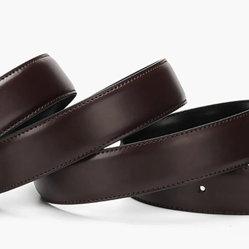 Luxury Brand Male Waist Cow skin Belts