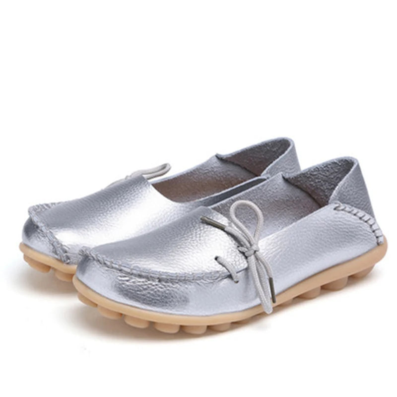 Women's Slip-on Genuine Leather Shoes