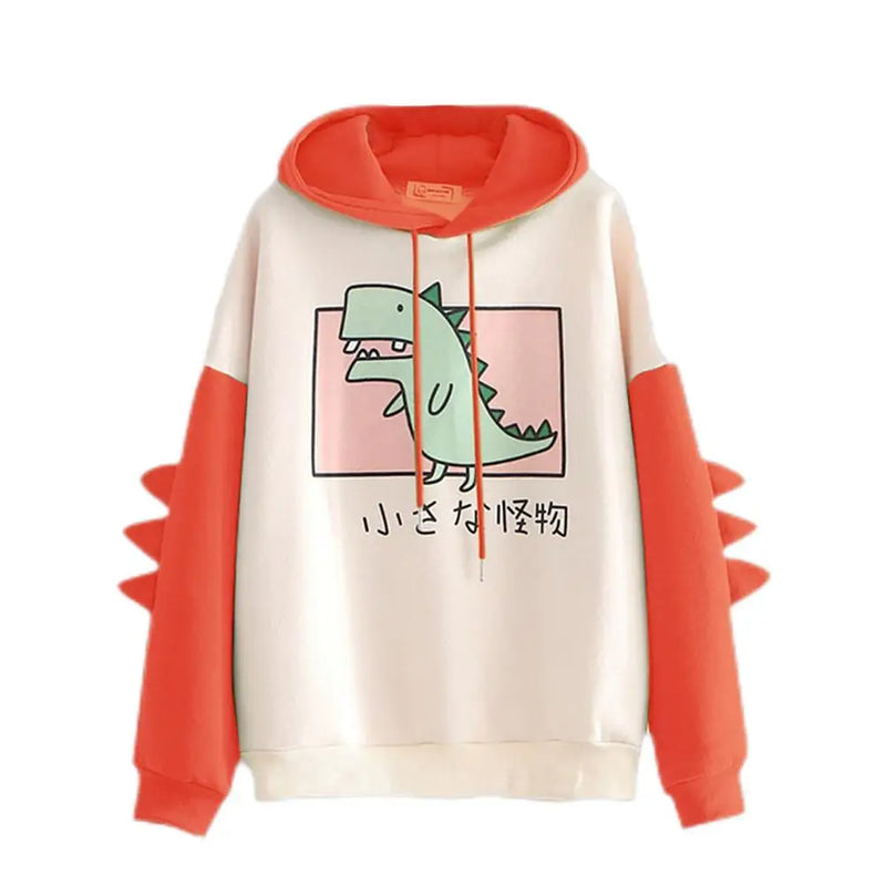 Dinosaur Oversized Cartoon Hoodies