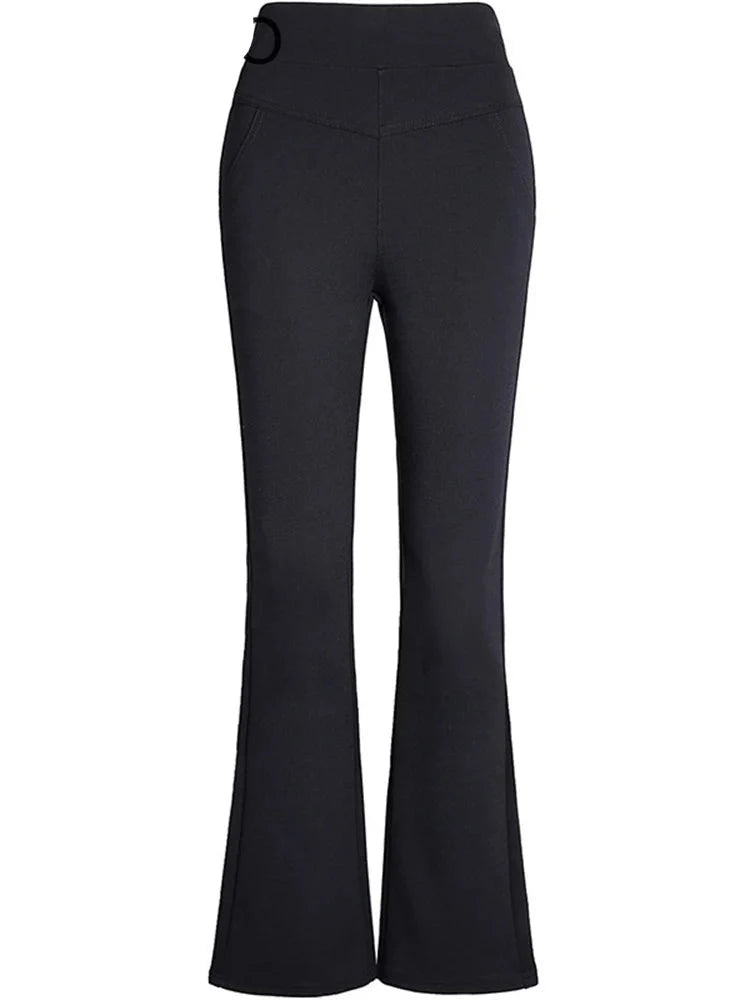 Women's wide leg Capris Flare Pants