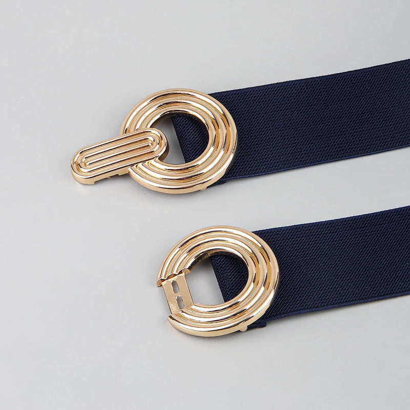 Round Buckle Decoration Coat Sweater