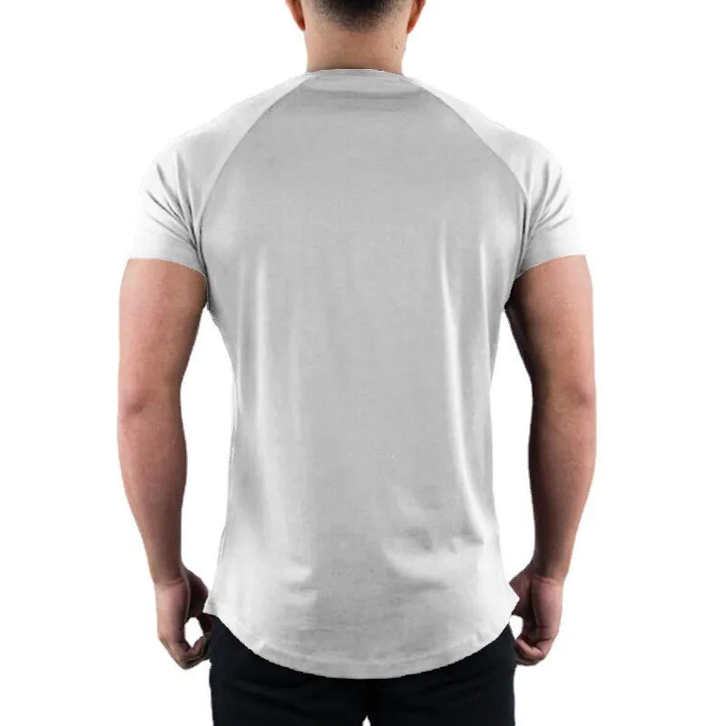 Men Plain Gym T-shirt