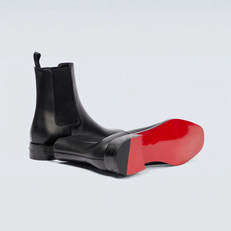 New Black Chelsea Boots