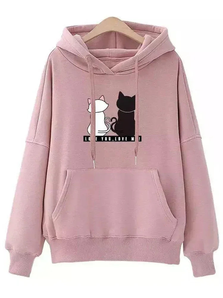 Women Autumn Long Sleeve Hoodies