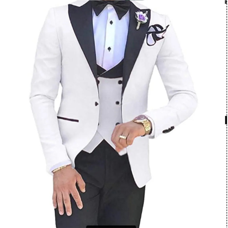 Groomsmen Tuxedos Wedding Men Suit